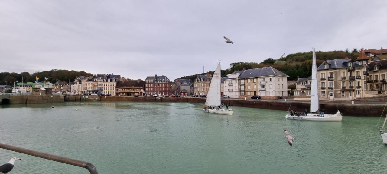 Appartement Sur Le Port, 105M Rez De Jardin Avec Parc Privatif Saint-Valery-en-Caux Zewnętrze zdjęcie