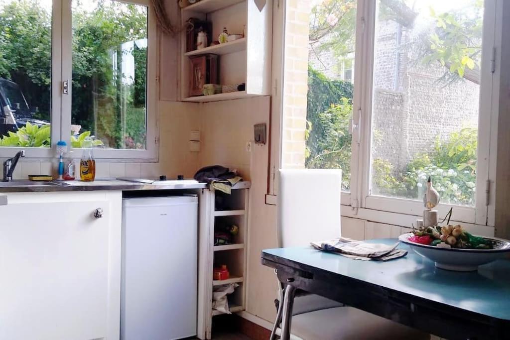 Appartement Sur Le Port, 105M Rez De Jardin Avec Parc Privatif Saint-Valery-en-Caux Zewnętrze zdjęcie
